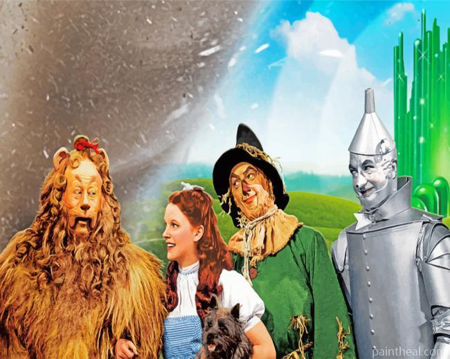 Wizard Of Oz Painting By Numbers Kits