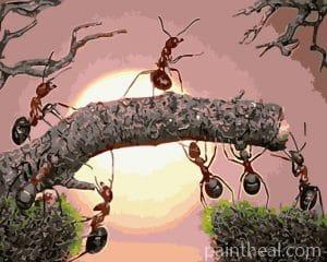 Ants On Tree – 5D Diamond Paintings Painting By Numbers Kits