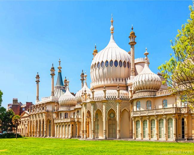 Royal Pavilion Brighton Painting By Numbers Kits