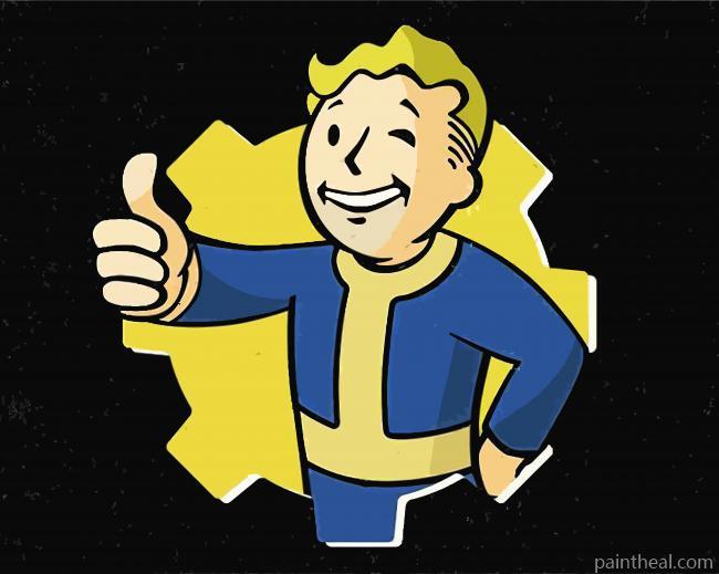Fallout Illustration Painting By Numbers Kits