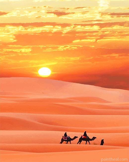 Sahara Desert Painting By Numbers Kits