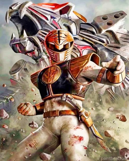 Power Ranger Painting By Numbers Kits