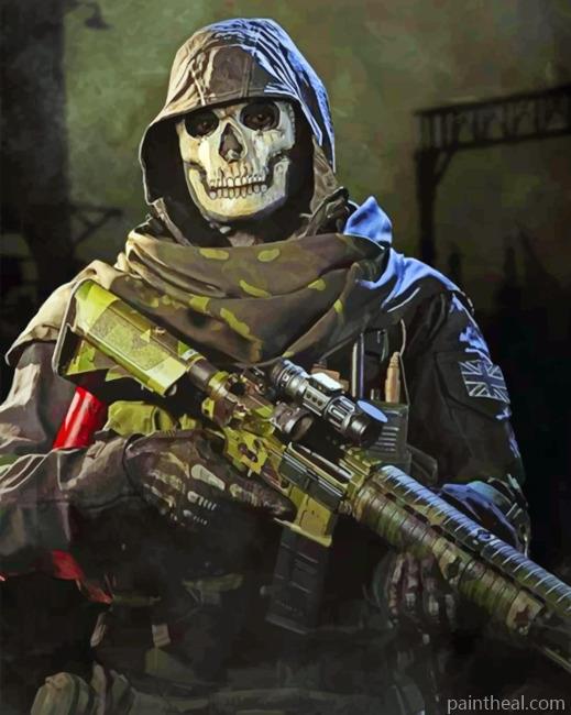 Warzone Call Of Duty Painting By Numbers Kits