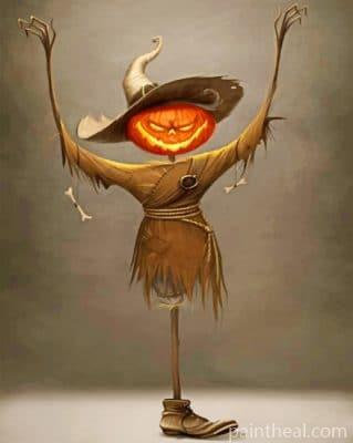 Halloween Pumpkin – 5D Diamond Painting Painting By Numbers Kits