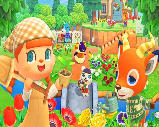 Animal Crossing New Horizons Painting By Numbers Kits