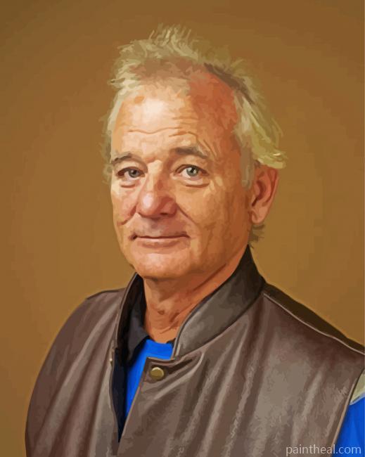 Young Bill Murray Painting By Numbers Kits