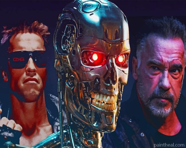 Terminator Movie Painting By Numbers Kits