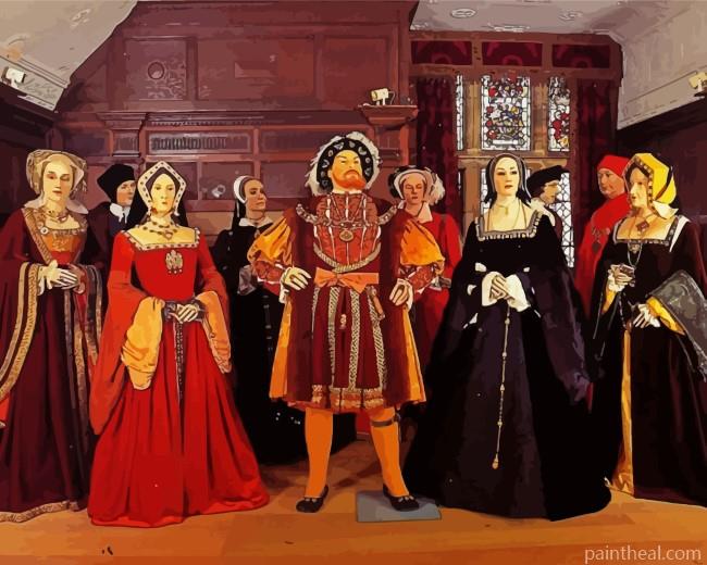 Henry V III Painting By Numbers Kits