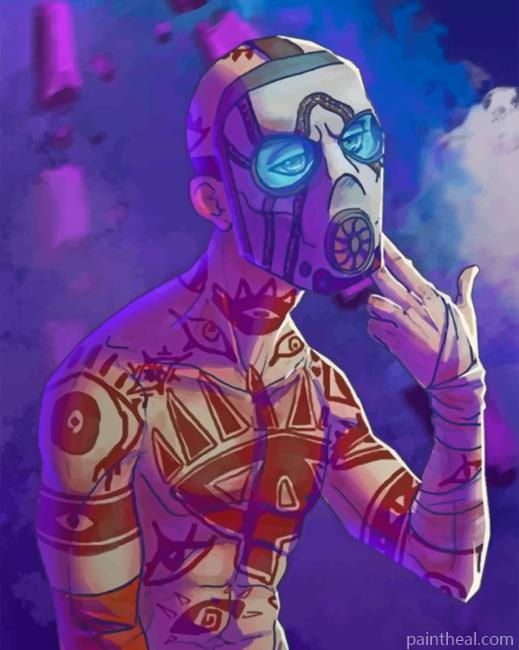 Aesthetic Borderlands Art Painting By Numbers Kits