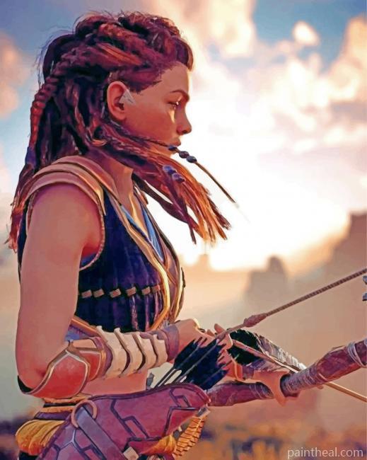 Horizon Zero Dawn Painting By Numbers Kits