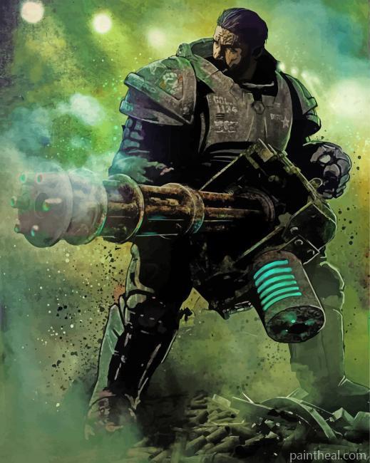 Fallout The Commander Painting By Numbers Kits