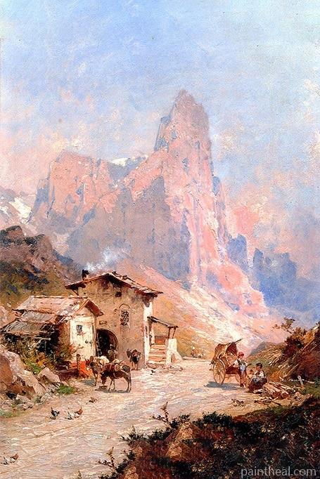 Western Side Painting By Numbers Kits