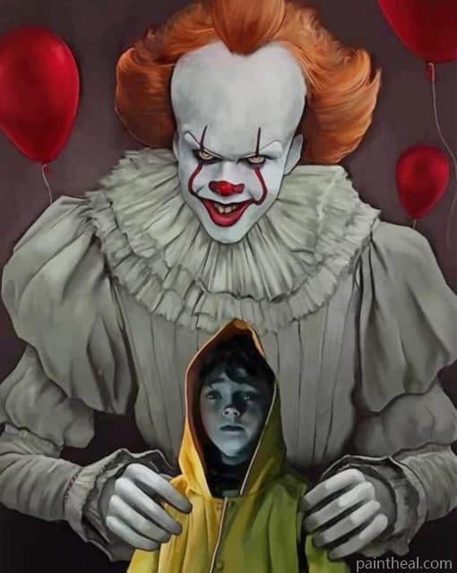 Pennywise It – 5D Diamond Painting Painting By Numbers Kits
