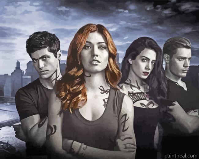 Shadowhunters Painting By Numbers Kits