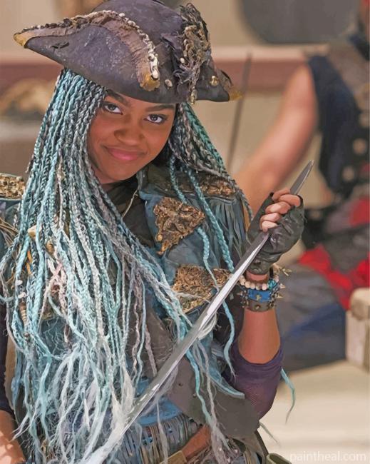 Descendants Character Painting By Numbers Kits