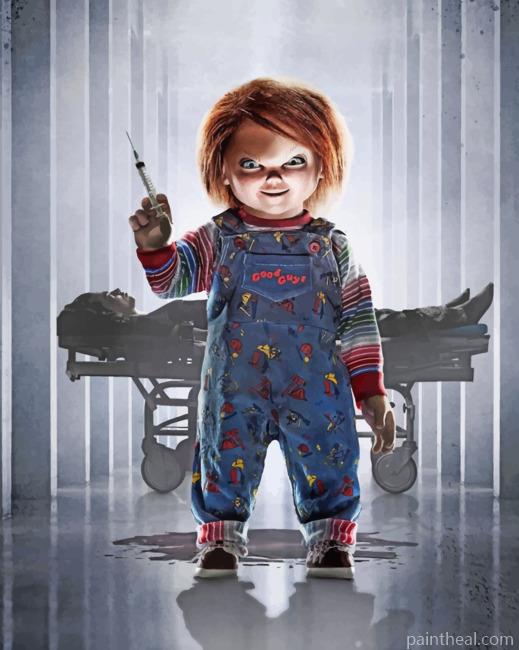 Aesthetic Chucky Painting By Numbers Kits