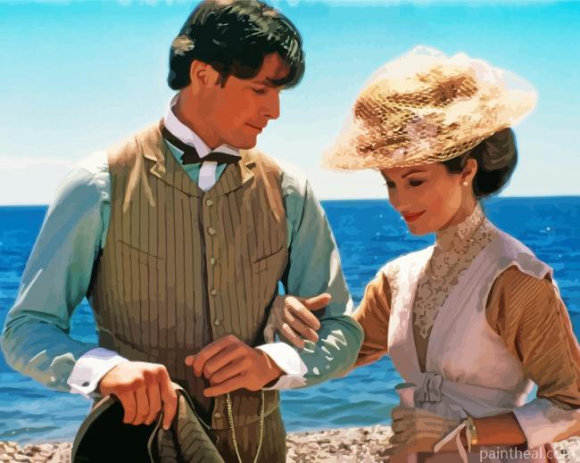 Aesthetic Somewhere In Time Movie Painting By Numbers Kits