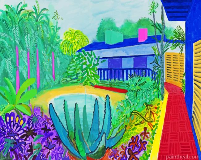 Hockney Art Painting By Numbers Kits