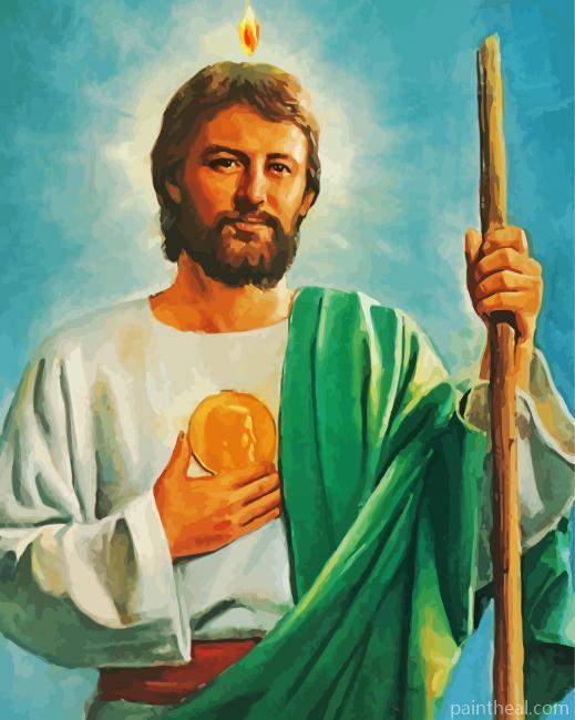 Aesthetic St Jude Painting By Numbers Kits