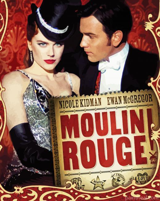 Moulin Rouge Painting By Numbers Kits
