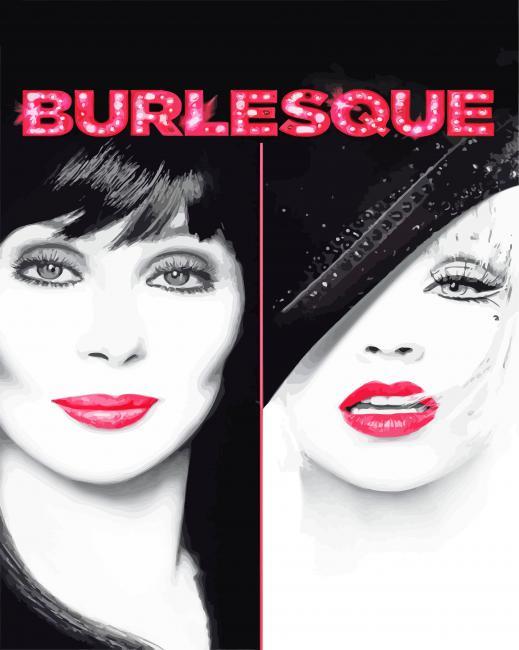Burlesque Movie With Christina Aguilera Painting By Numbers Kits