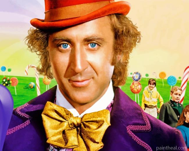 Willy Wonka Painting By Numbers Kits