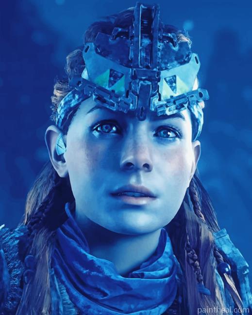 Aloy Horizon Zero Dawn Painting By Numbers Kits
