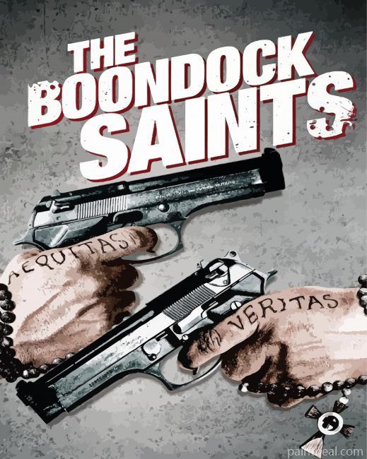 The Boondock Saints Painting By Numbers Kits