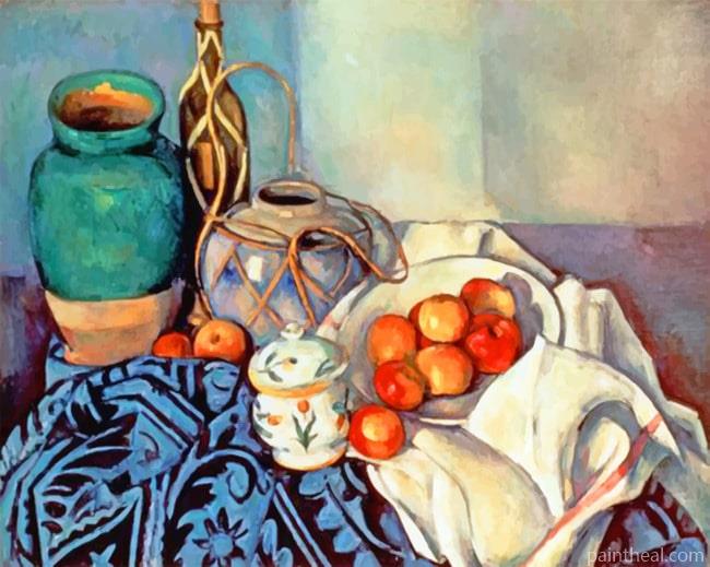Cezanne Apples Still Life Painting By Numbers Kits