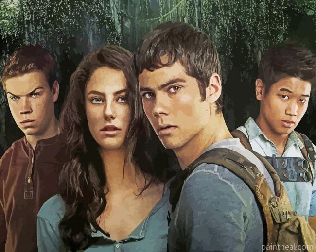 The Maze Runner Painting By Numbers Kits