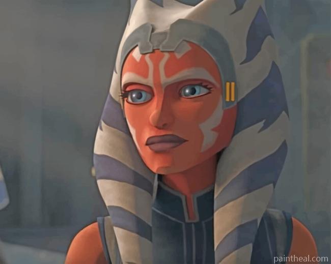 Ahsoka Tano Painting By Numbers Kits