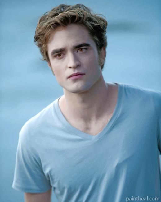 Edward Cullen Wampire Painting By Numbers Kits
