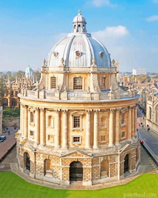 Radcliffe Camera Oxford Painting By Numbers Kits