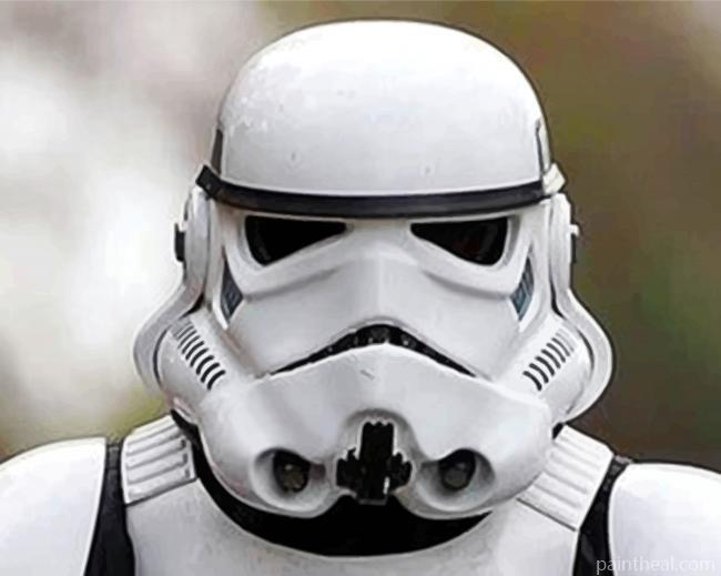Aesthetic Stormtrooper Painting By Numbers Kits