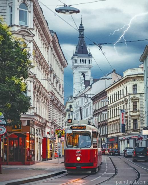 Vienna City Painting By Numbers Kits