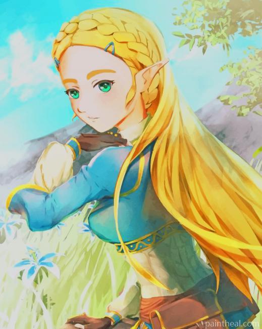 The Legend Of Zelda Painting By Numbers Kits