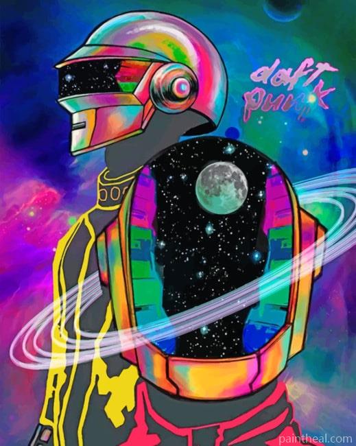 Daft Punk Painting By Numbers Kits