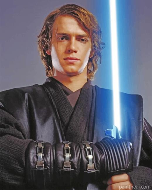Anakin Skywalker Star Wars Painting By Numbers Kits