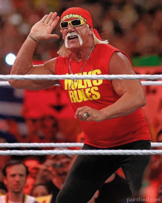WWE Hulk Hogan Painting By Numbers Kits