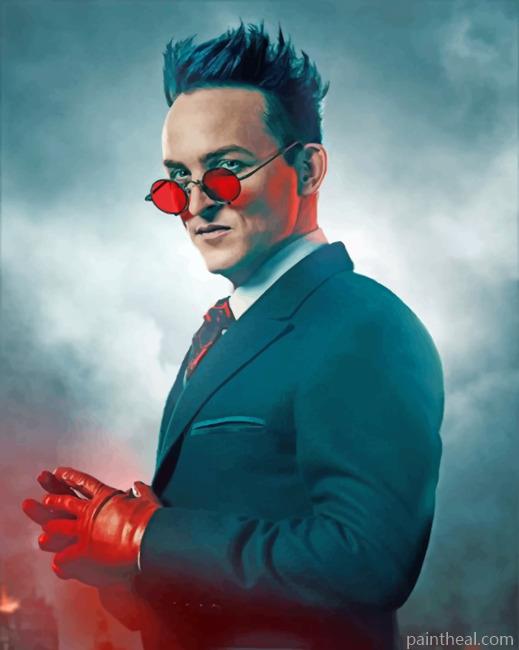 Gotham Movie Character Painting By Numbers Kits