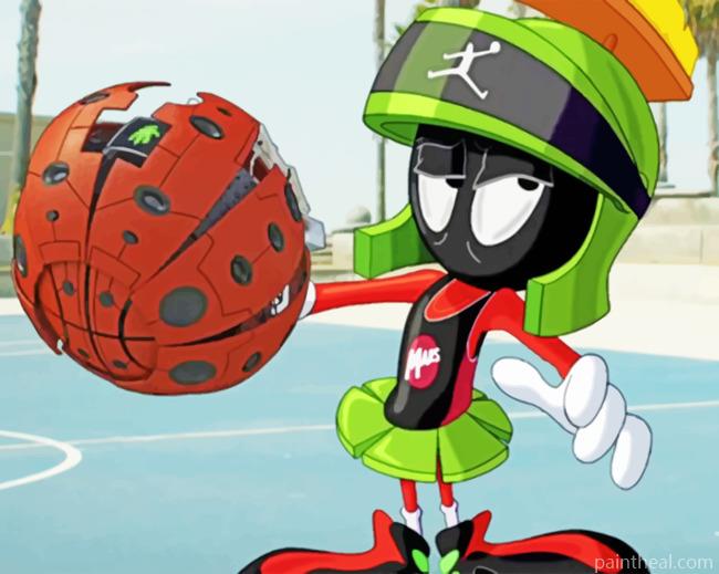 Marvin Martian Painting By Numbers Kits