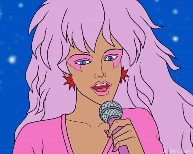 Jem And The Holograms Painting By Numbers Kits