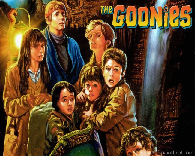 The Goonies Illustration Painting By Numbers Kits