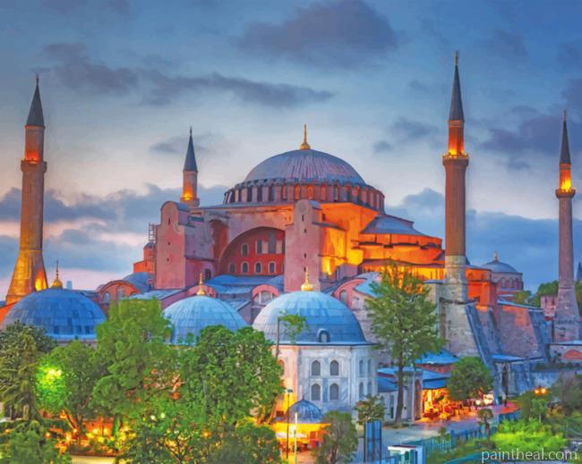 Hagia Sophia Painting By Numbers Kits