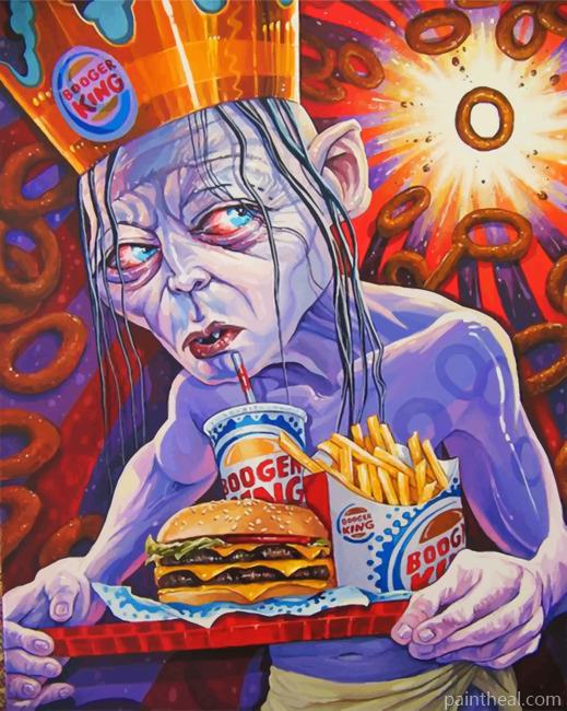 Smeagol Painting By Numbers Kits