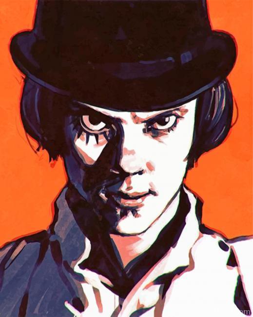 Clockwork Orange Art Painting By Numbers Kits
