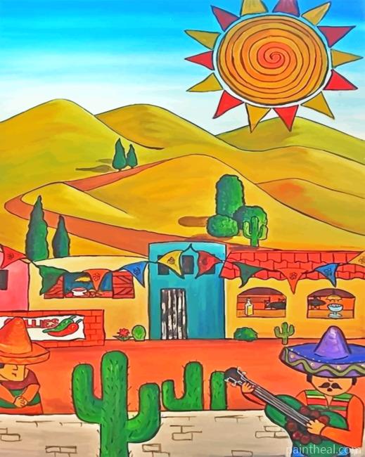 Mexican Vibes Painting By Numbers Kits