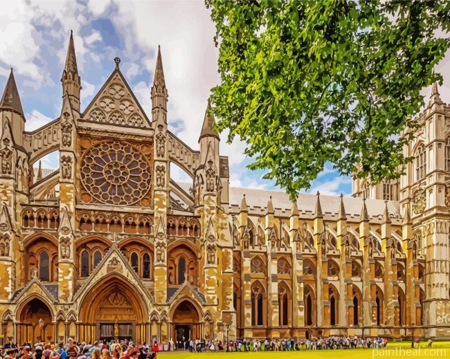 Westminster Abbey Painting By Numbers Kits