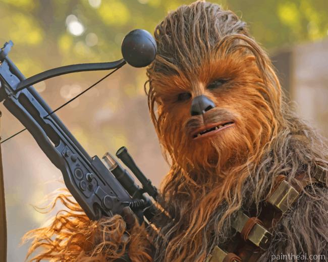 Chewbacca Star Wars Painting By Numbers Kits