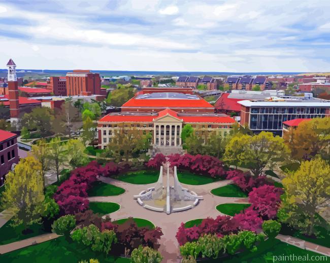 Purdue University Indiana Painting By Numbers Kits